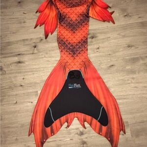 Mermaid Tail - Vibrant Red